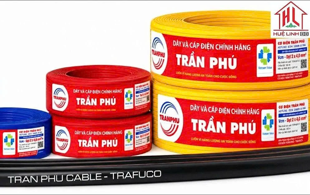 Dây điện Trần Phú và Bảng giá tại Quảng Ninh - Ảnh 2 Dây điện Trần Phú và Bảng giá tại Quảng Ninh