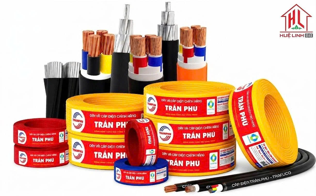 Dây điện Trần Phú và Bảng giá tại Quảng Ninh - Ảnh 5 Dây điện Trần Phú và Bảng giá tại Quảng Ninh