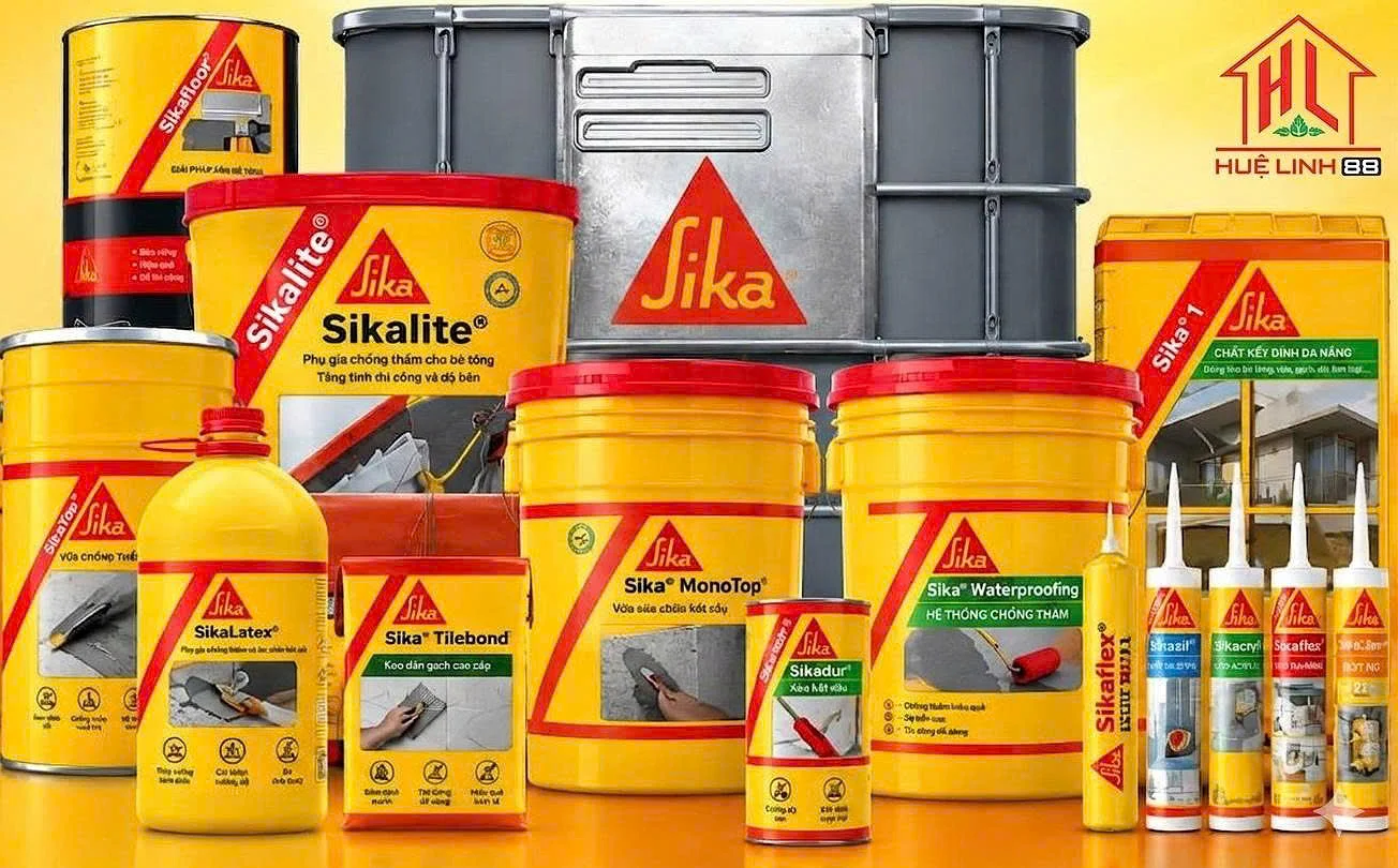 Đơn vị cung cấp Sika chính hãng tại Quảng Ninh