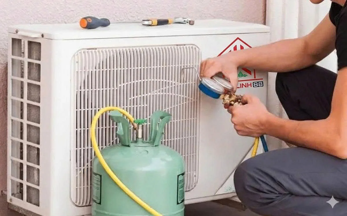 Cách xử lý điều hòa chảy nước hiệu quả tại nhà .