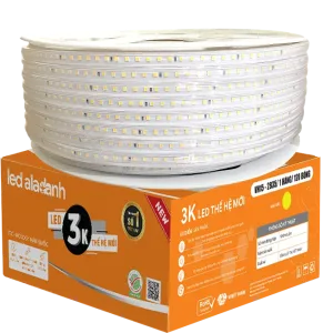 ĐÈN LED DÂY 3K VH15 – 2835/1 HÀNG/ 120 BÓNG